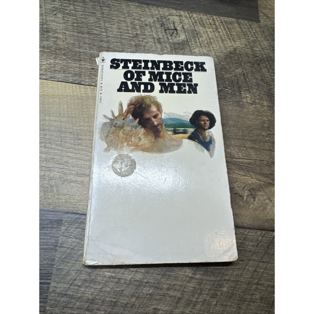 Of Mice and‎ Men by John Steinbeck 1988 Vintage Paperback Bantam Books #27824-x